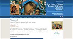 Desktop Screenshot of orthodoxspokane.org
